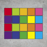 SD23 Squares Decal