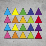 SD24 Triangles Decal