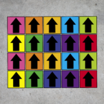SD29 Arrows in Box Decal