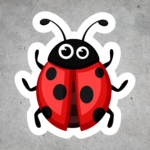 SD32 Ladybugs Decal
