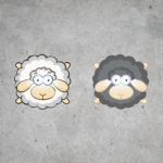 SD33 Sheep Decal