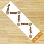 SM14 Log Walk Sensory Mat
