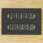 SM23 Number Parking Sensory Mat