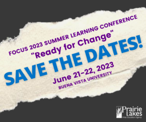 Save The Date FOCUS 2023